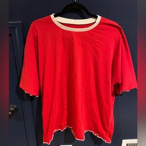 STATE The Label Easy Tee  - bright cherry red - 2XL